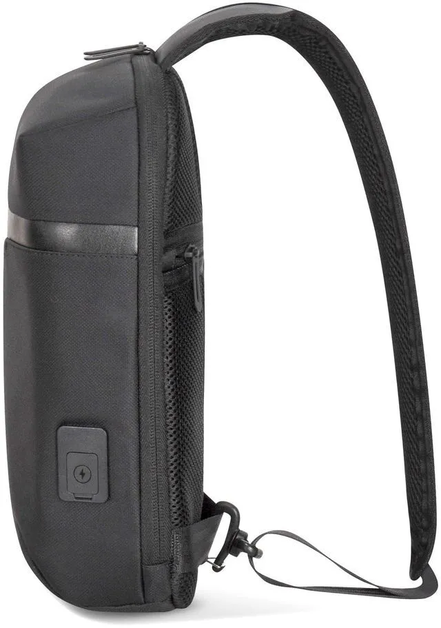 Alt view image 6 of 7 - Champs Onyx Carrying Case Sling for 11" Tablet Black TB1009BLACK