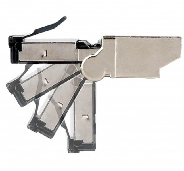 Alt view image 3 of 8 - Platinum Tools Cat6A Flex Connector, Shielded