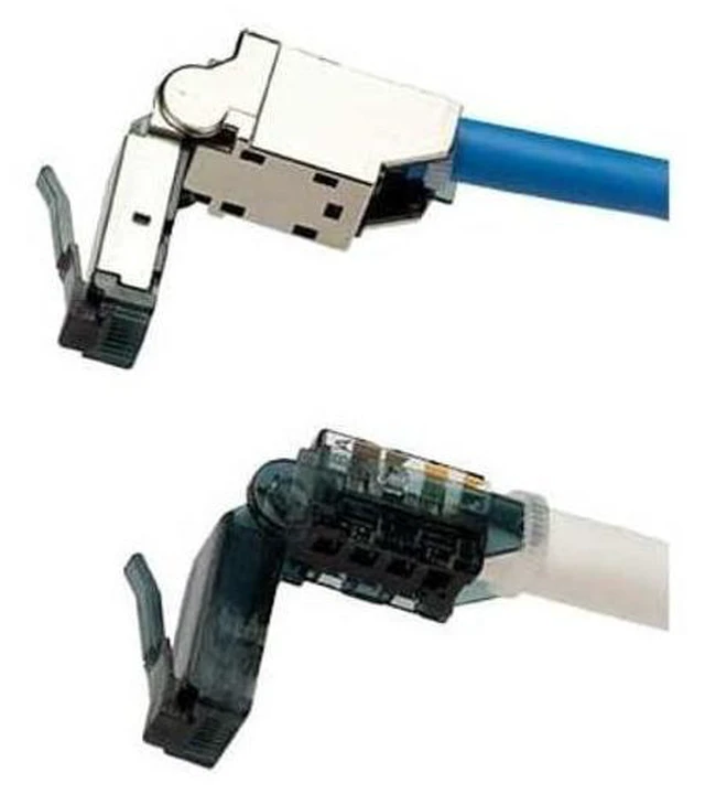 Alt view image 6 of 8 - Platinum Tools Cat6A Flex Connector, Shielded