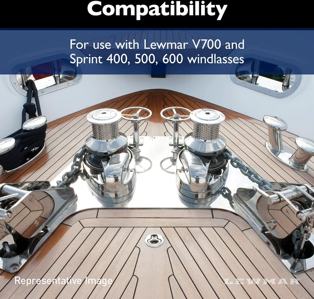 Alt view image 8 of 9 - Lewmar V700 Compound Gear Assembly