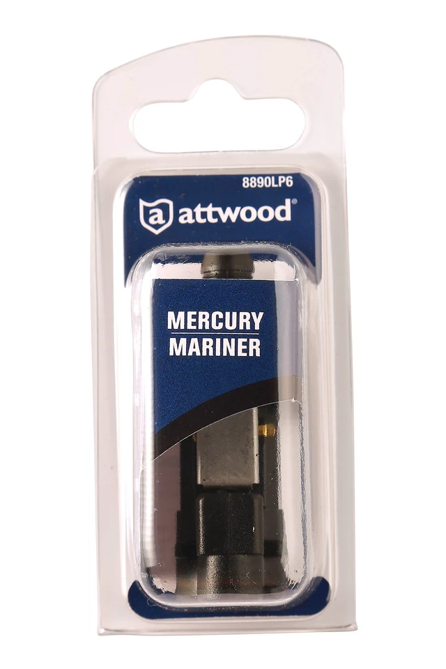 Alt view image 5 of 6 - Attwood Mercury Female Hose Tank Fitting - 3/8" Barb