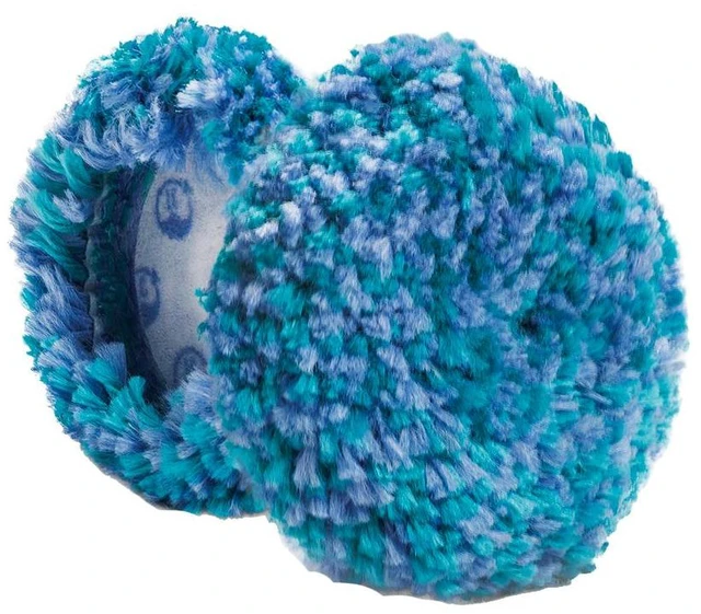 Main image of Lake Country Marine Blue/Teal Medium Cut Wool Pad - 3" x .75"