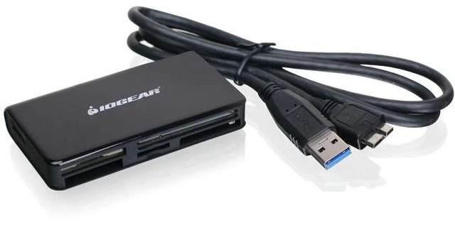 Main image of IOGear GFR381 SuperSpeed USB 3.0 Multi-Card Reader/Writer
