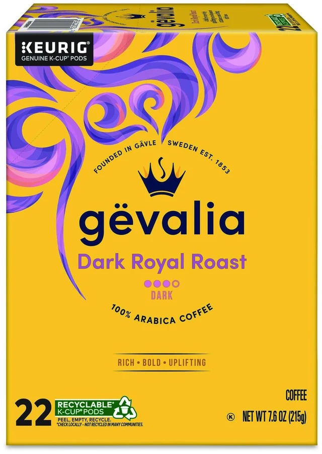 Main image of Dark Royal Roast K-Cup Pods 22/Box 5000390630