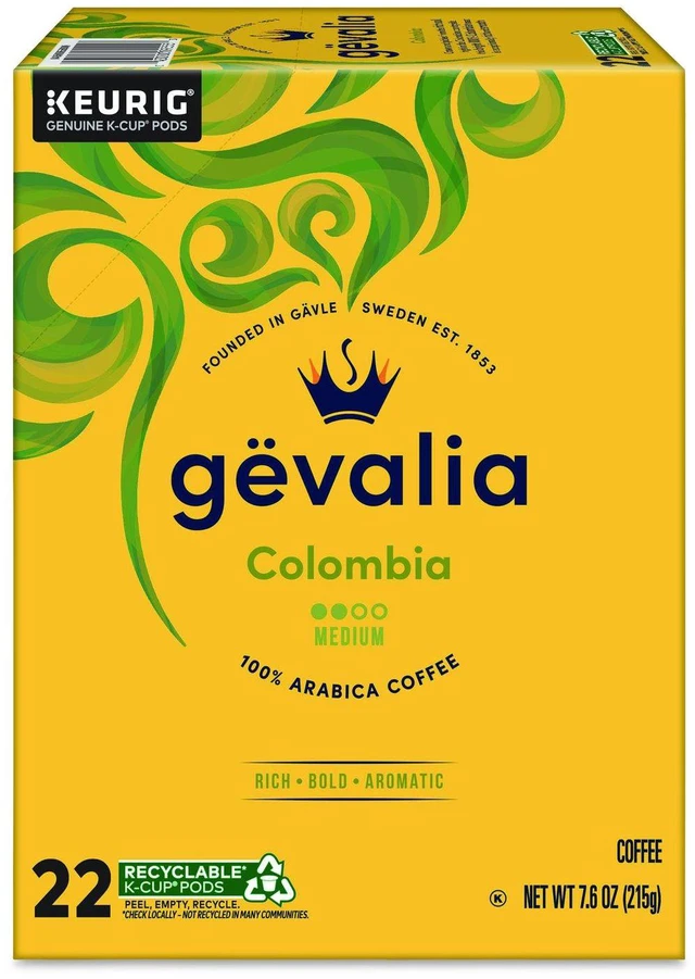 Main image of Colombia K-Cup Pods 22/Box 5000390631