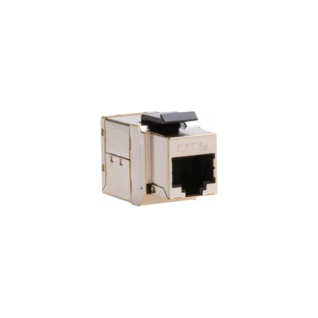 Alt view image 10 of 11 - Platinum Tools Cat 6a Shielded Keystone Coupler #771-1