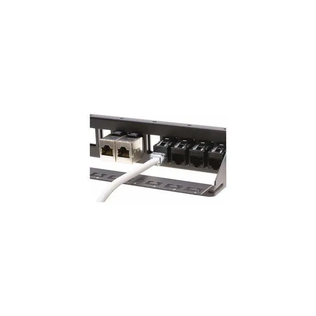 Alt view image 11 of 11 - Platinum Tools Cat 6a Shielded Keystone Coupler #771-1