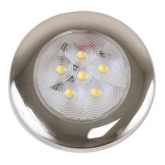 Alt view image 3 of 5 - Scandvik B3 Downlight Surface Mount - Cool White - SS Trim - IP67 - 12/24V