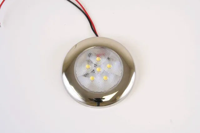 Alt view image 5 of 5 - Scandvik B3 Downlight Surface Mount - Cool White - SS Trim - IP67 - 12/24V