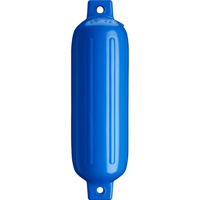 Alt view image 6 of 6 - Polyform G-2 Twin Eye Fender 4.5 x 16 - Blue