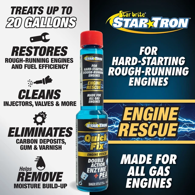 Alt view image 4 of 5 - Star brite Star-Tron Quick Fix Fuel System & Injector Cleaner - 4 oz