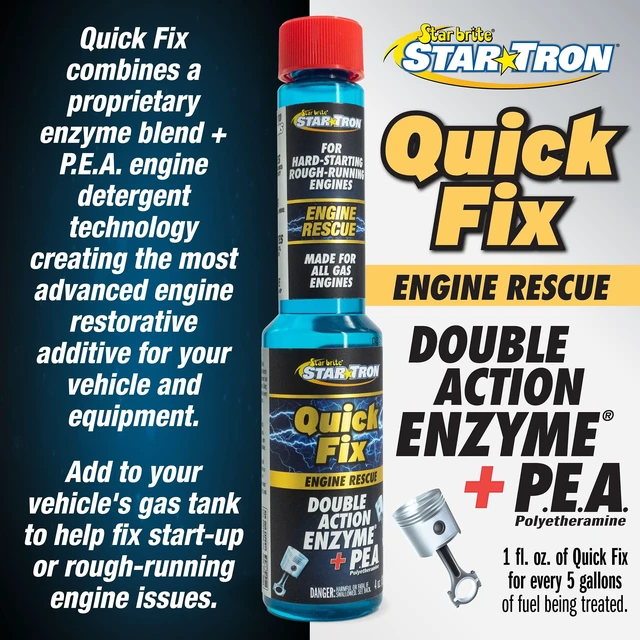 Alt view image 5 of 5 - Star brite Star-Tron Quick Fix Fuel System & Injector Cleaner - 4 oz