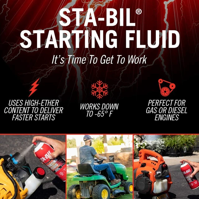 Alt view image 5 of 7 - STA-BIL Starting Fluid - 11oz