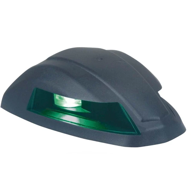 Alt view image 6 of 6 - Perko 12V LED Bi-Color Navigation Light - Black Rounded