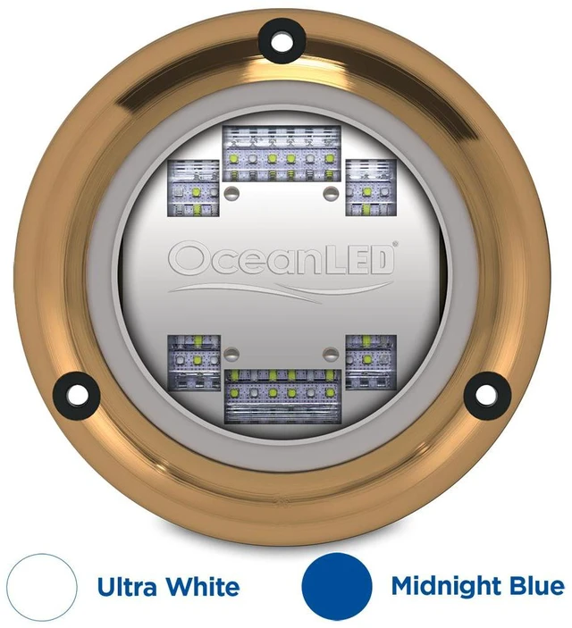 Main image of OceanLED Sport S3124s Underwater LED Light - Ultra White/Midnight Blue