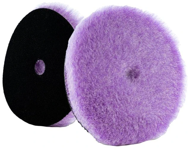 Main image of Lake Country Purple Foamed Wool Buffing/Polishing Pad 6.5" x .75"