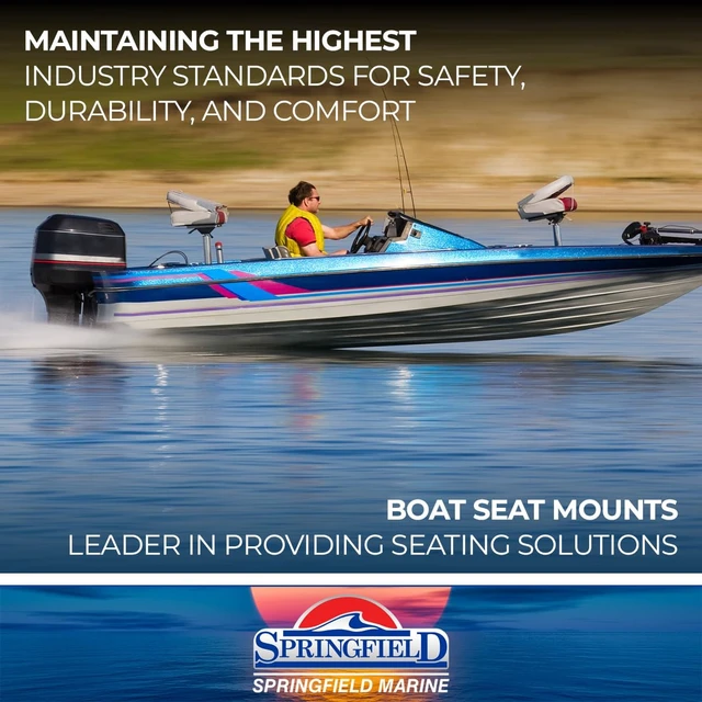 Alt view image 17 of 17 - springfield marine 1100015 removable seat bracketpackaged