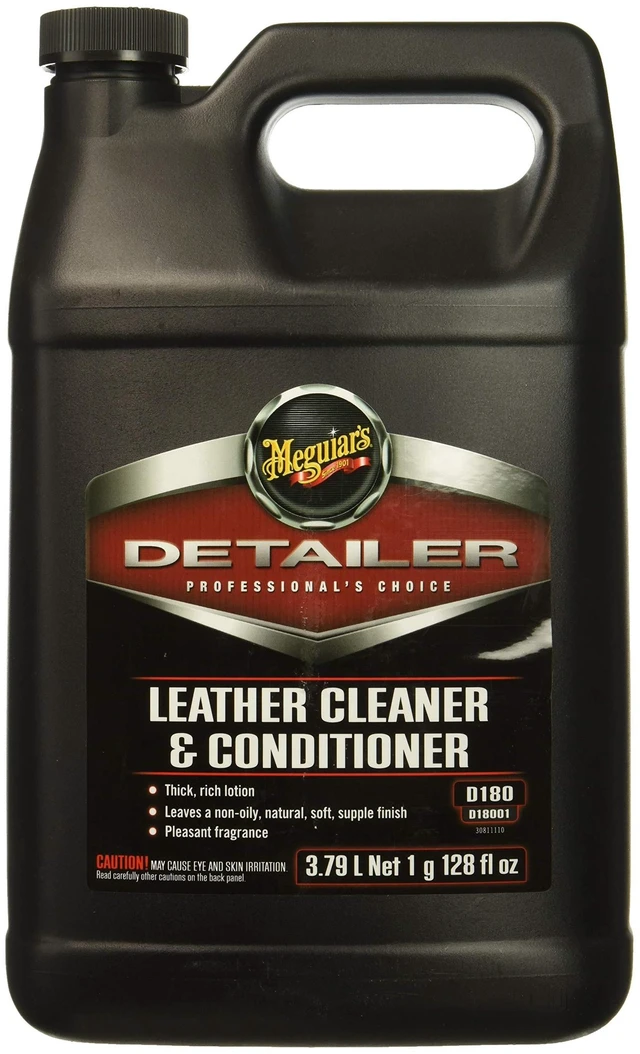 Alt view image 6 of 9 - Meguiars Leather Cleaner & Conditioner - Gallon