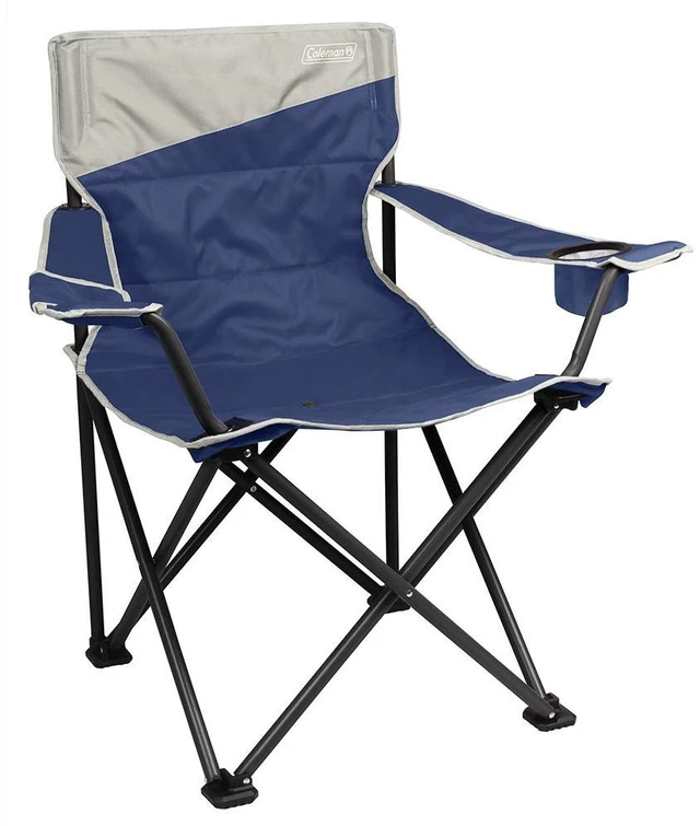 Main image of Coleman Big & Tall Quad Camping Chair - Skyfall Blue