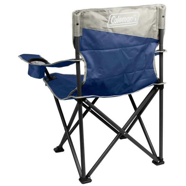 Alt view image 2 of 7 - Coleman Big & Tall Quad Camping Chair - Skyfall Blue