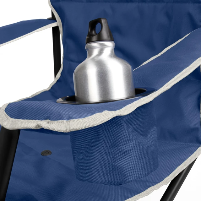 Alt view image 4 of 7 - Coleman Big & Tall Quad Camping Chair - Skyfall Blue