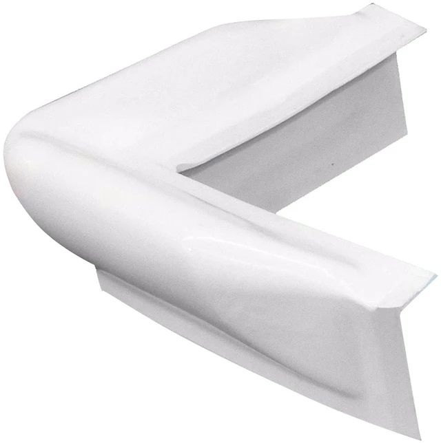 Alt view image 9 of 11 - Dock Edge Corner Dockguard - White Corner Dockguard