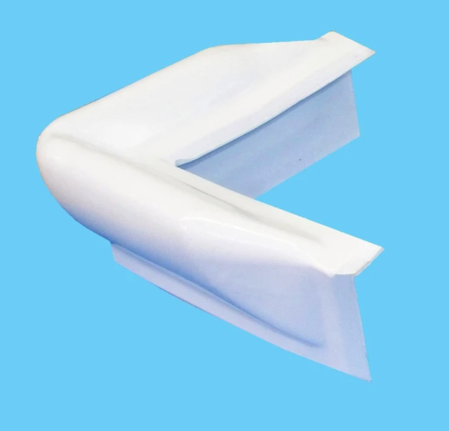 Alt view image 11 of 11 - Dock Edge Corner Dockguard - White Corner Dockguard