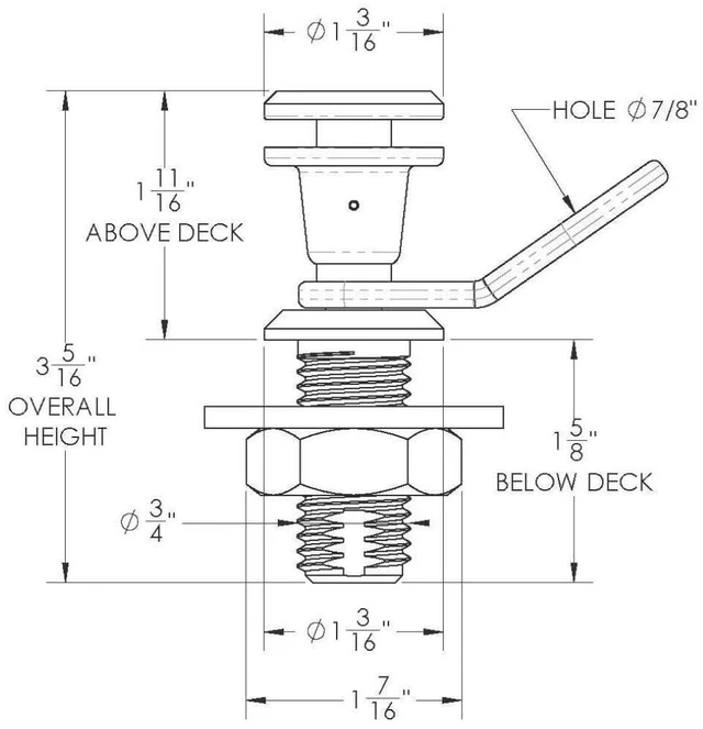 Alt view image 11 of 11 - TACO Marine Quick Release Fender Lock Kit Quick Release Fender Lock Kit