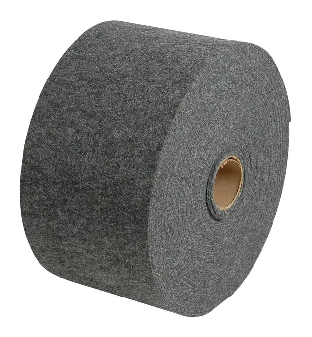 Alt view image 2 of 7 - C.E. Smith Carpet Roll - Grey - 11"W x 12'L