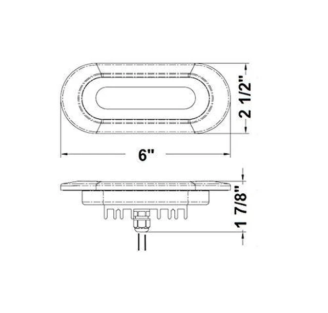Alt view image 4 of 4 - Scandvik Flush Mount Spreader Light - Black