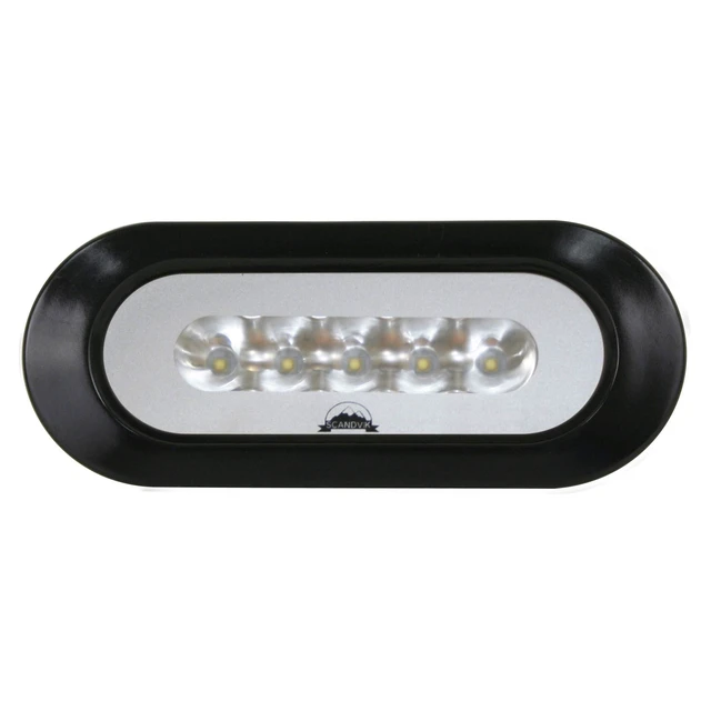 Alt view image 3 of 4 - Scandvik Flush Mount Spreader Light - Black