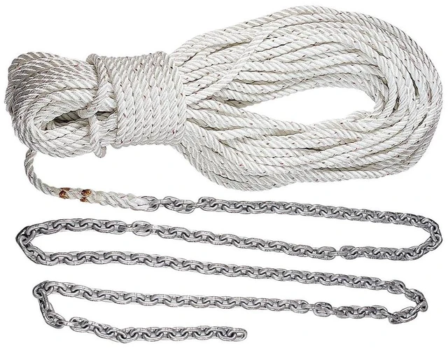 Main image of Lewmar Anchor Rode 15 5/16 G4 Chain w/150 9/16 Rope