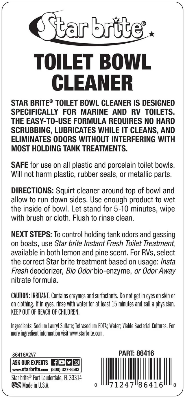 Alt view image 6 of 9 - STAR BRITE Toilet Bowl Cleaner - 16 OZ (086416)