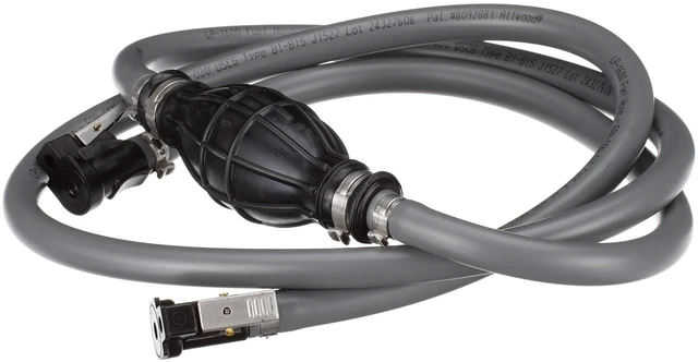 Alt view image 2 of 7 - Attwood Johnson/Evinrude Fuel Line Kit - 3/8" Diameter x 6' Length (No Tank Fitting)