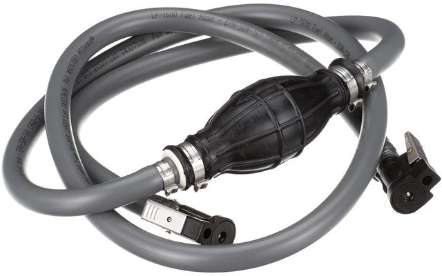 Alt view image 3 of 7 - Attwood Johnson/Evinrude Fuel Line Kit - 3/8" Diameter x 6' Length (No Tank Fitting)