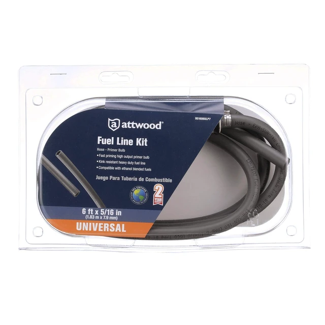 Alt view image 7 of 7 - Attwood Universal Fuel Line Kit - 5/16" Diameter x 6' Length