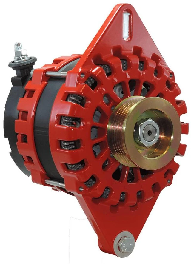 Main image of Balmar Alternator 250 AMP 12V 1-2" Single Foot Spindle Mount K6 Pulley