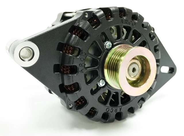 Alt view image 7 of 7 - ARCO Marine Zeus A225S J-180 3.15" Alternator w/Terminal Block