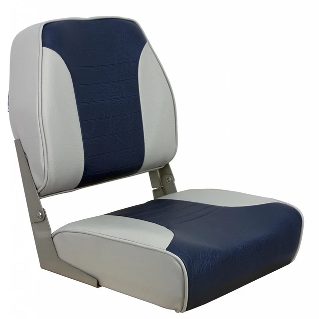 Alt view image 5 of 6 - Springfield Economy Multi-Color Folding Seat - Grey/Blue