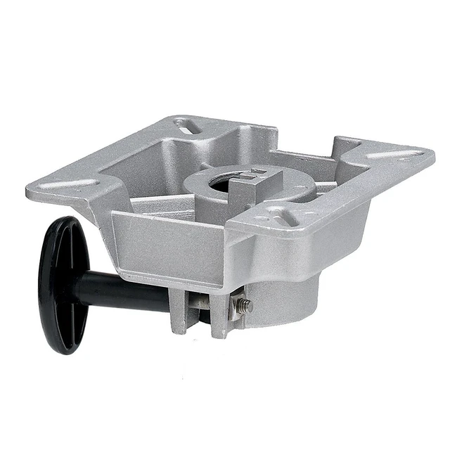 Alt view image 8 of 8 - Attwood 818440 Aluminum LakeSport 2-3/8" Seat Mount with Friction Control - 3 Tilt