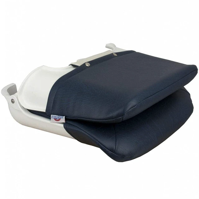 Alt view image 9 of 9 - SPRINGFIELD SKIPPER STANDARD SEAT FOLD DOWN WHITE/BLUE