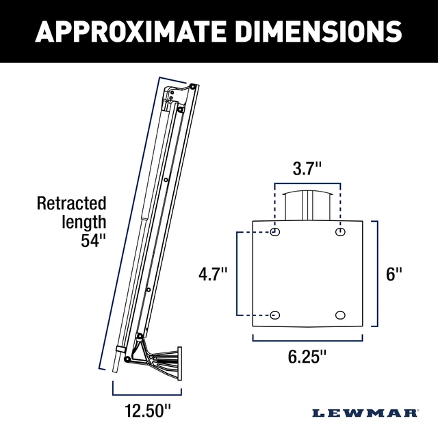 Alt view image 2 of 5 - Lewmar Vector Manual Shallow Water Anchor - Black