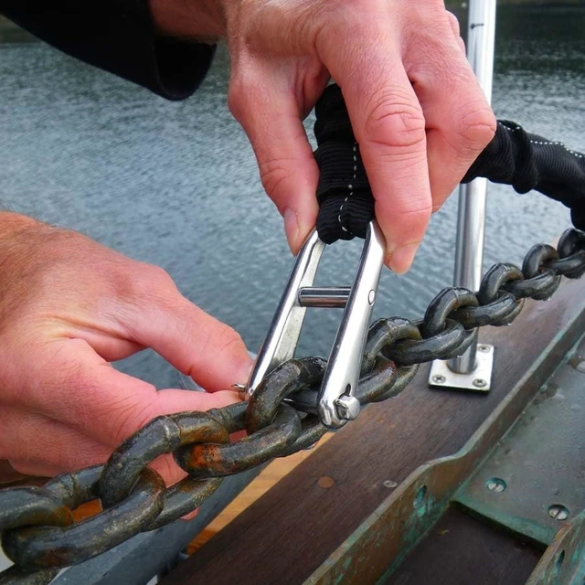 Alt view image 12 of 12 - DAVIS SHOCKLES ANCHOR SNUBBER BLACK