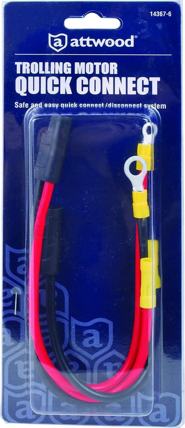 Alt view image 13 of 13 - ATTWOOD TROLLING MOTOR QUICK CONNECT