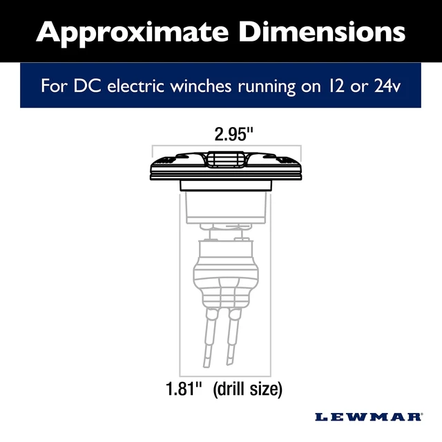 Alt view image 6 of 9 - Lewmar CHSX Deck Switch Closed - Black