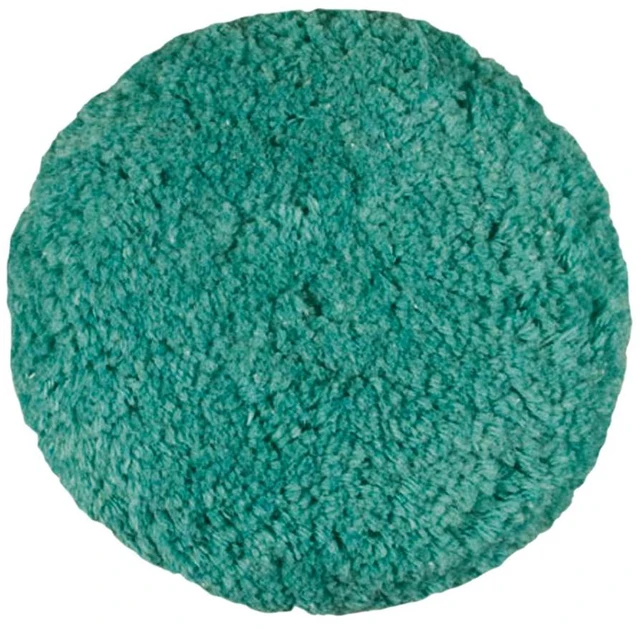 Alt view image 3 of 3 - Presta Rotary Blended Wool Buffing Pad - Green Light Cut/Polish
