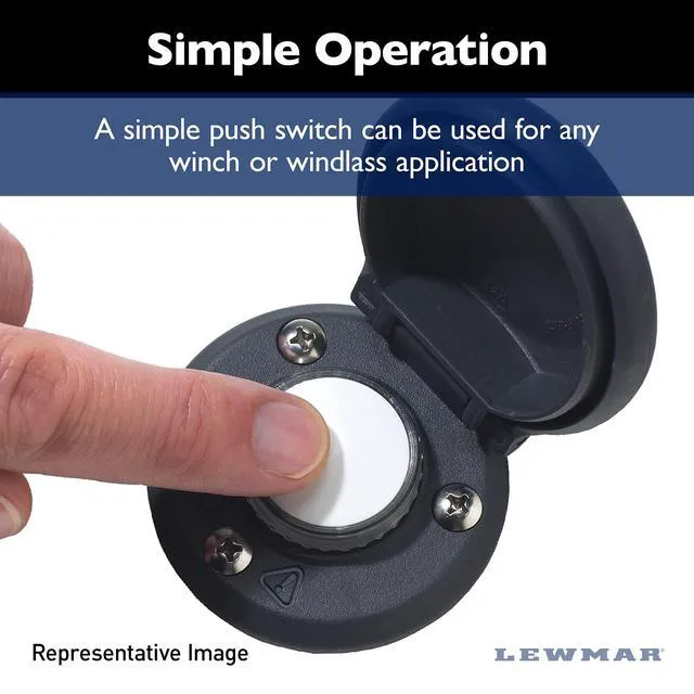 Alt view image 7 of 9 - Lewmar CHSX Deck Switch Open - Black