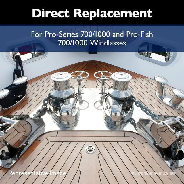 Alt view image 9 of 11 - Lewmar Pro Series Windlass Gypsy #516