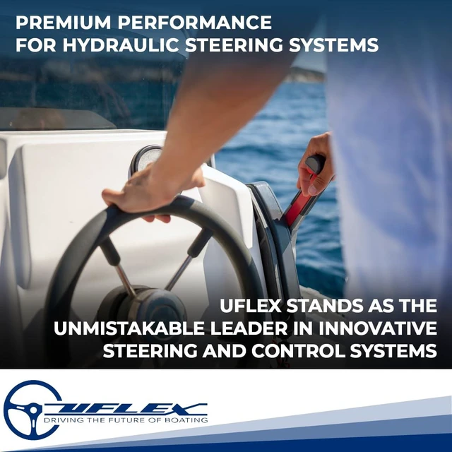 Alt view image 10 of 12 - UFLEX M66 12' FAST CONNECT ROTARY STEERING CABLE UNIVERSL