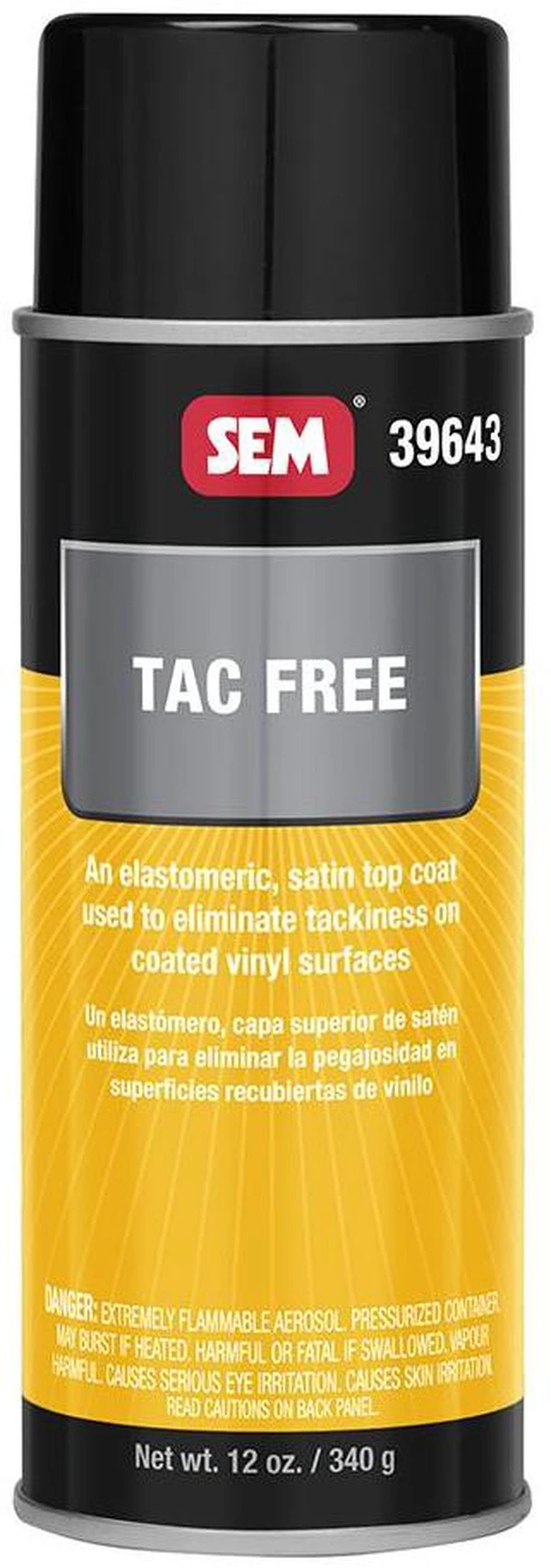 Alt view image 5 of 11 - SEM 39643 Tac Free Aerosol - 12 oz.